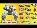 Brickhouse vs all weapons  mech arena robot showdown