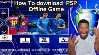 HOW TO DOWNLOAD AND INSTALL PES 2026 PPSSPP OFFLINE 