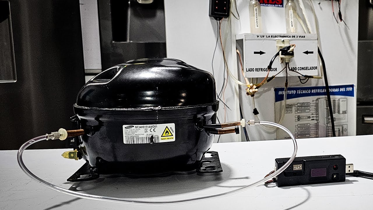 RPM Compresor INVERTER | VALVULA 3 vías se descongela evaporador?