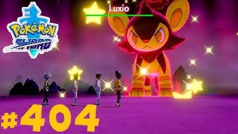 Pokemon Sword Shiny Dynamax Luxio Raid & Catch