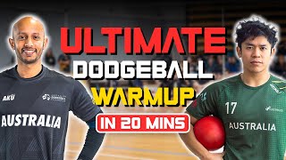 How To Warm Up Properly For Dodgeball | OFFICIAL GUIDE