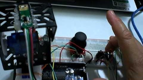 Project Kinect LaserGun V 0.1: Arduino - Testing Laser - Jun 2014