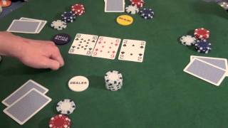 Poker Schule - Texas Holdem  Spielablauf