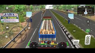 Timber Delivery Mission 🚛 Carrying Wood Logs | Indian Truck Simulator Gameplay screenshot 2