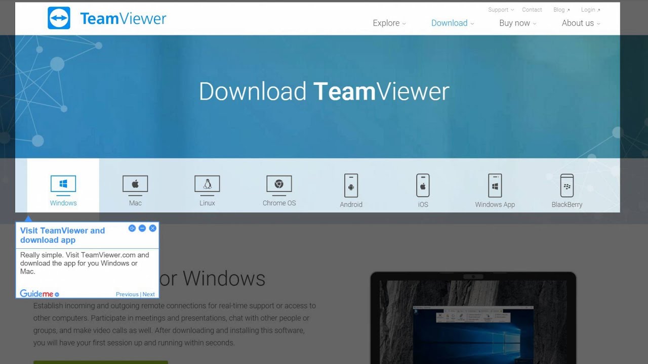 using free teamviewer for business