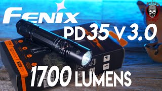 The UPGRADED Fenix PD35 V3.0 EDC/Tactical Flashlight Chrispy Review!