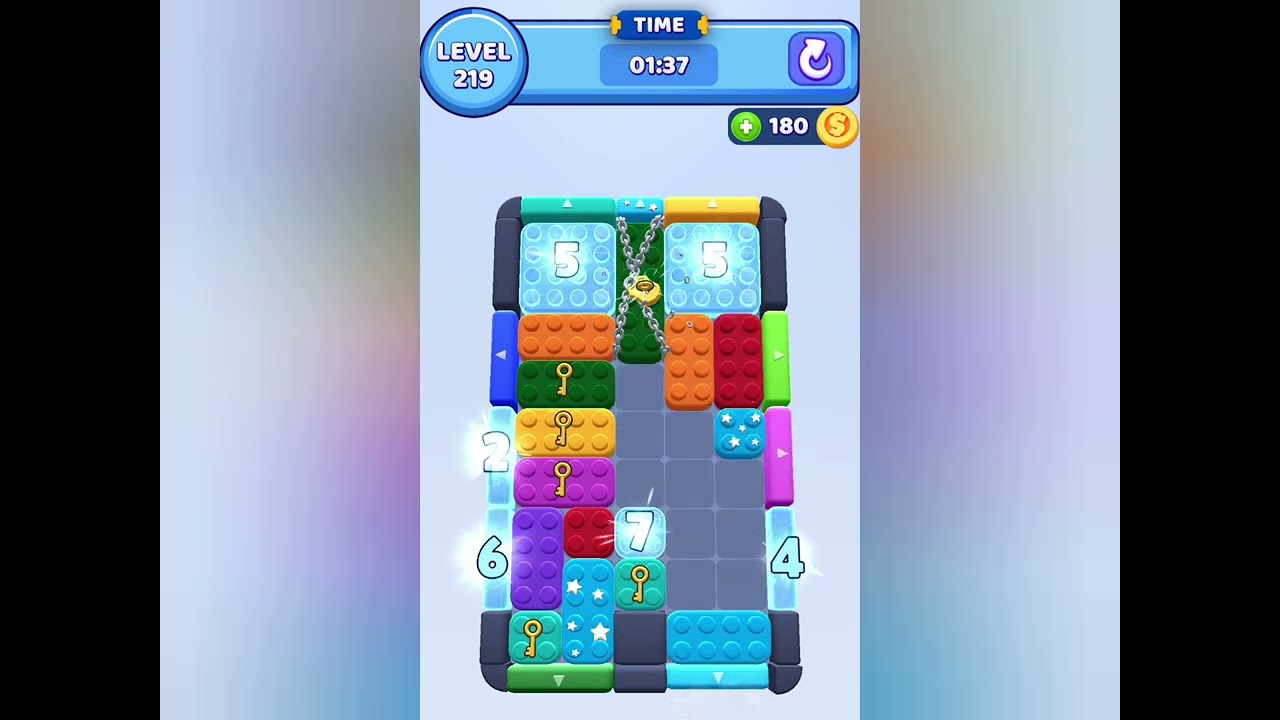 color block jam level 219 - YouTube