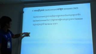 Advanced C#: Data Command and Data Reader, ExecuteReader Presentation by Mr. Chea Ponlork