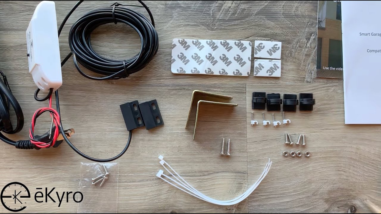 eKyro Unboxing Smart Garage Door Opener Controller YouTube