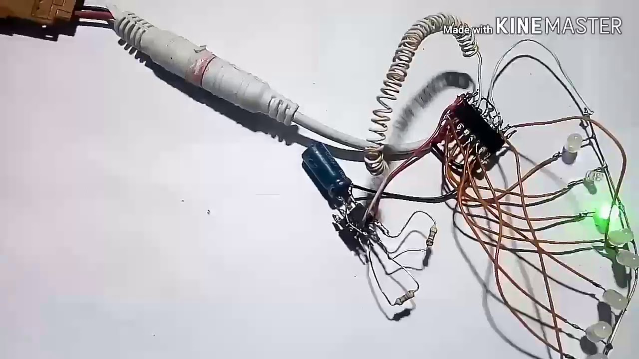 Amazing Multiple Led Chaser 4017 IC Project - YouTube