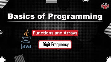 Digit Frequency |Functions and Arrays | In English | Java | Video_2