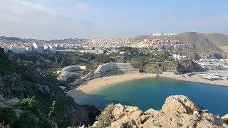 منظر بانورامي لكورنيش مورو بييخو بالحسيمة Al hoceima-Moro Viejo