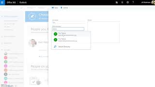 Office 365 Outlook - Creating a Contact List