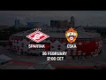 Spartak vs cska  26 february  rpl 202122