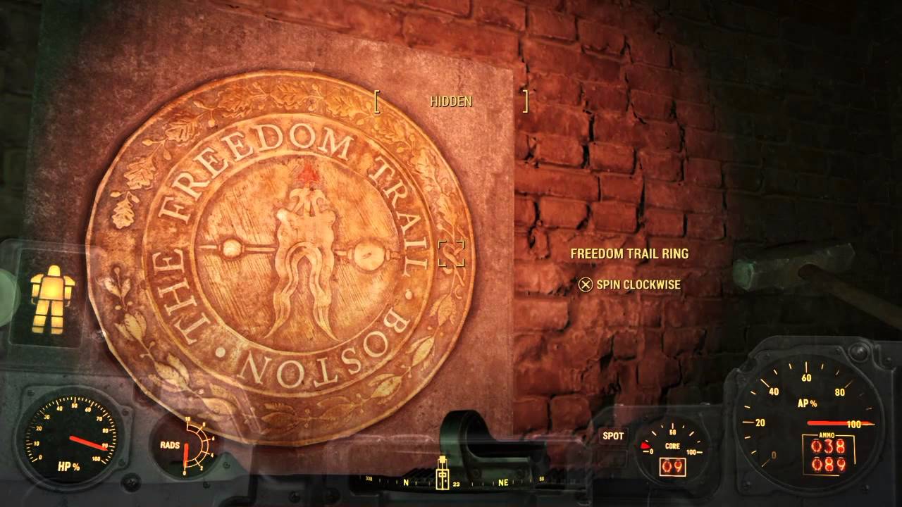 Fallout 4 Freedom Trail Puzzle - YouTube