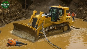Jaw-Dropping Bulldozer Operator Skills Caught on Camera So Crazy You’d Think They’re Fake! #24