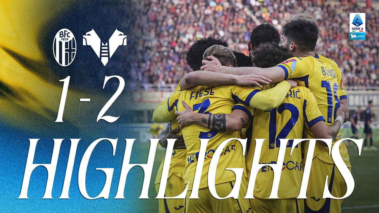 Highlights Serie A Enilive 2025/26 | Bologna-Hellas Verona 1-2