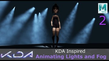 KDA Villain Inspired  - Animating Lights and Fog (2/2)