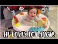 Baby loves to laugh  january 3 2024