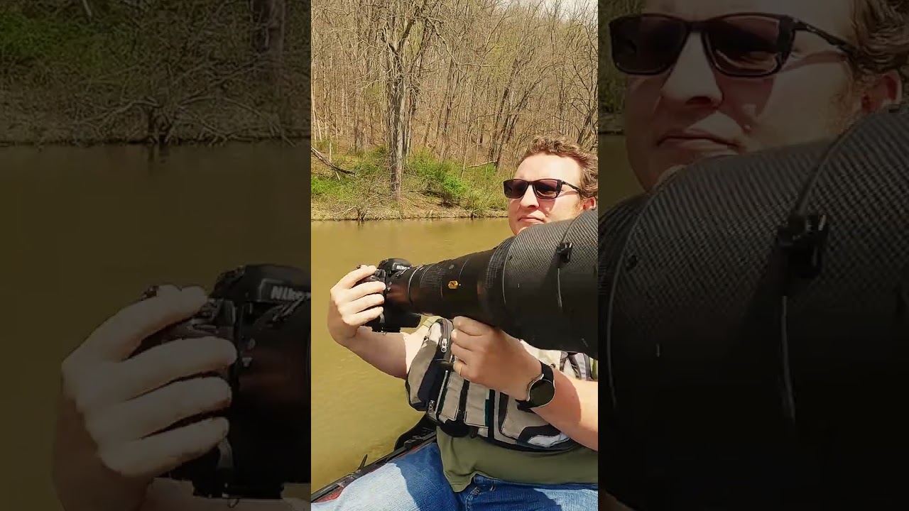 Telephoto lens ASMR on Water with the Nikon F5