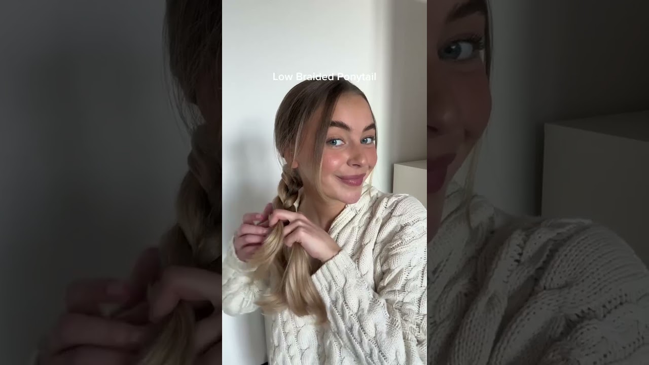 Verschiedene Scrunchie-Styles mit Seiden-Scrunchie von Curly N Covered – Pferdeschwanz, Dutt und Zopf ohne Haarbruch
