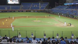 C0019 20190904 , 三下 , 林泓育：四壞球保送，滿壘。