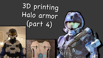 3D printing my Halo Reach Spartan armor (part 4)