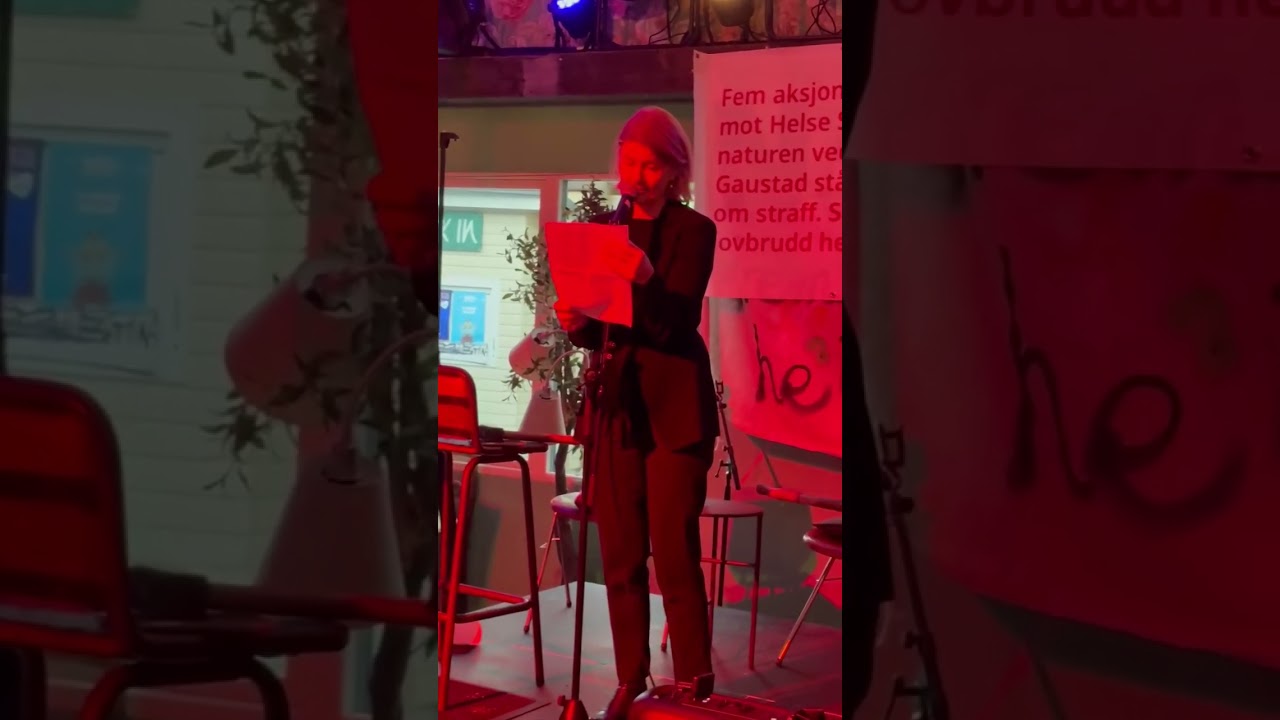 Diktlesing ved overlege Aimee Sjaastad