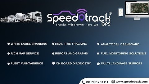 Speedotrack GPS Company Profile Video English