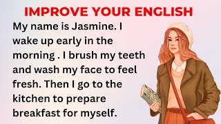 Daily Routine | Improve your English | Learn English Speaking | Level 1⭐| Listen and Practice