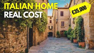 The Real Cost Of Buying A Home In Italy 35K Tuscany Property For Sale