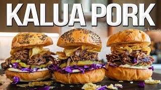 The Best Kalua Pulled Pork (+ Hawaiian Style Sliders) | SAM THE COOKING GUY 4K