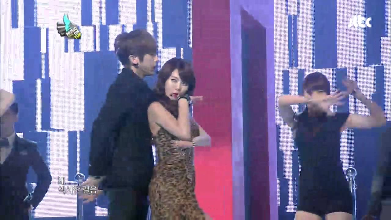 (Troble Maker) - Hyuna & JS / Backstage 현아 현승 트러블메이커 [Music on top]