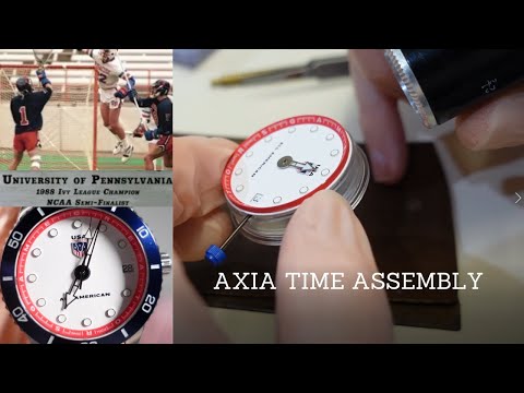 How I assemble automatic watches Axia Time | time lapse watch assembly
