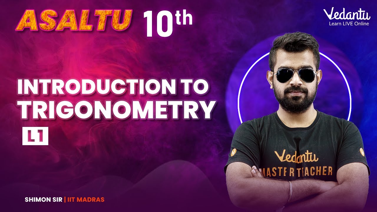 Trigonometry Class 10 | Introduction To Trigonometry - L1 | CBSE Boards | Vedantu Master Tamil