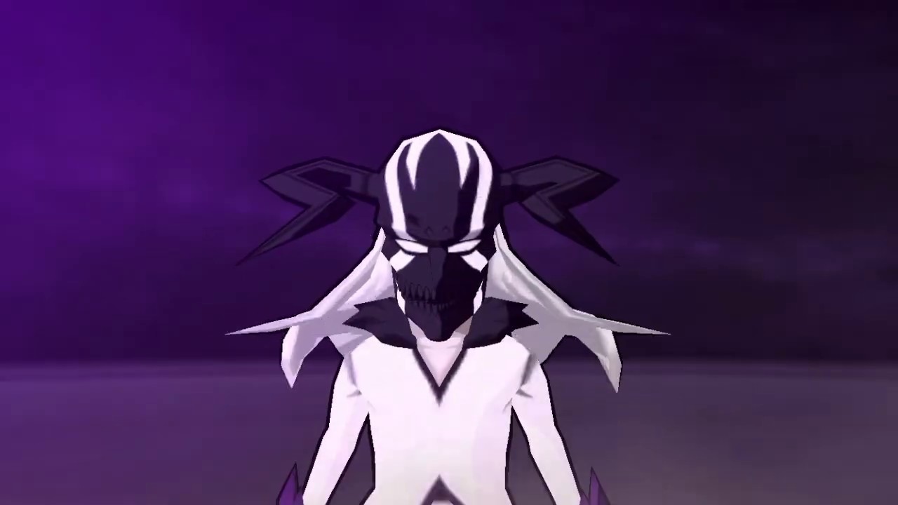 白一護（完全虚化 ver.） 必殺技 破壊の連撃・虚閃 BLEACH Brave Souls