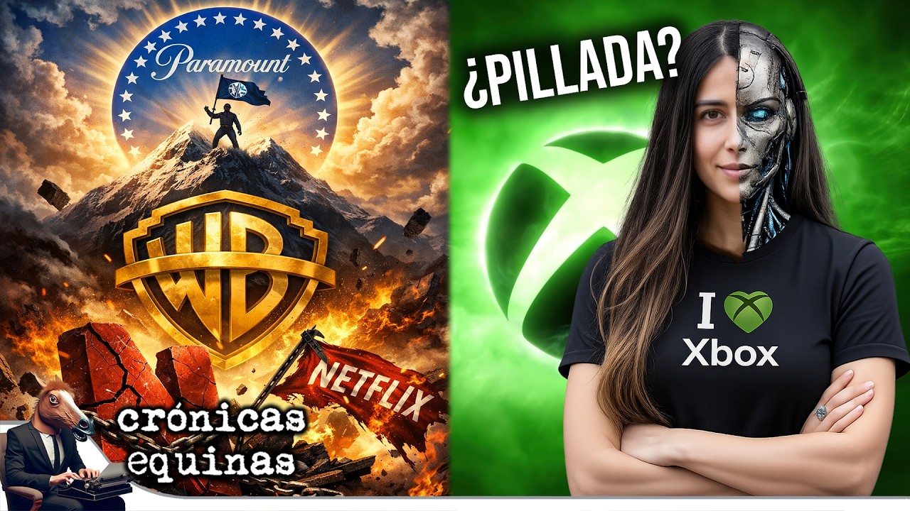 Crónicas Equinas 63 🐴 Paramount Gana Warner Bros, Asha Sharma Pillada Usando IA? Y Más Noticias
