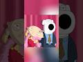 Stewie and Brian crash office holiday parties🥳 #shorts #familyguy
