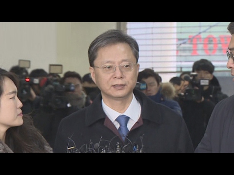 [녹취구성] 우병우, 피의자 신분 특검 출석…"최순실 모른다" / 연합뉴스TV (Yonhapnews TV)