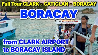 CLARK AIRPORT to BORACAY | Clark - Caticlan - Boracay Island | PHILIPPINES TRAVEL