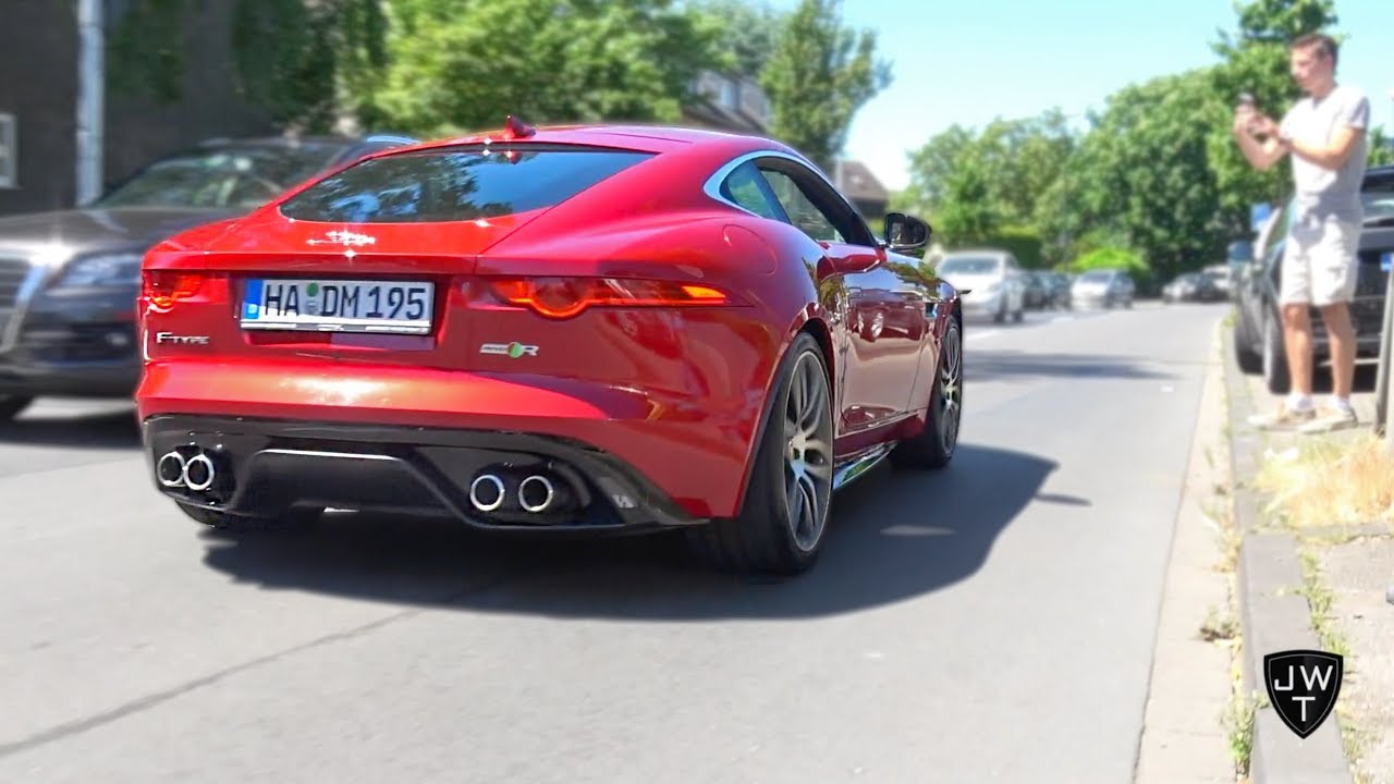 Jaguar F Type V6 S V8 R Svr Exhaust Sounds Loud Accelerations Jaguar F Type V6 S V8 R Svr Exhaust Sounds Loud Accelerations