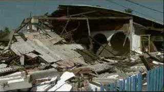 Korban gempa Sumatra menunggu bantuan pascagempa - 14 Sep 07