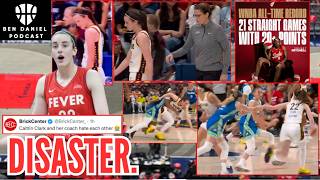 Indiana Fever Lose ROUGH GAME Caitlin Clark LOOKED PHYSICALLY ILL As Stephanie White Talks To Her