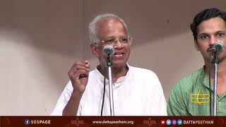 Vid. TV Shankaranarayanan sings special compositions in Avadhoota Datta Peetham, Mysuru•25 May 2016