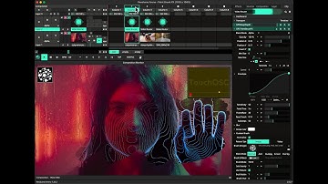 [Resolume Experiments] Paint Brush FX × DeepDepth (Wire + FFGL)