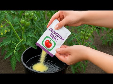 Пока соседи сажают томаты, мои УЖЕ ПЛОДОНОСЯТ! Первая обработка и уход.