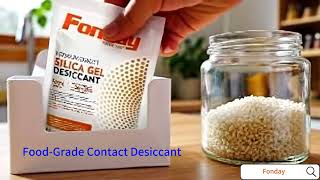 Keep Rice Fresh &amp; Bug-Free! 🌾 Fonday Food-Grade Desiccant Hack for Pantry Staples#shorts