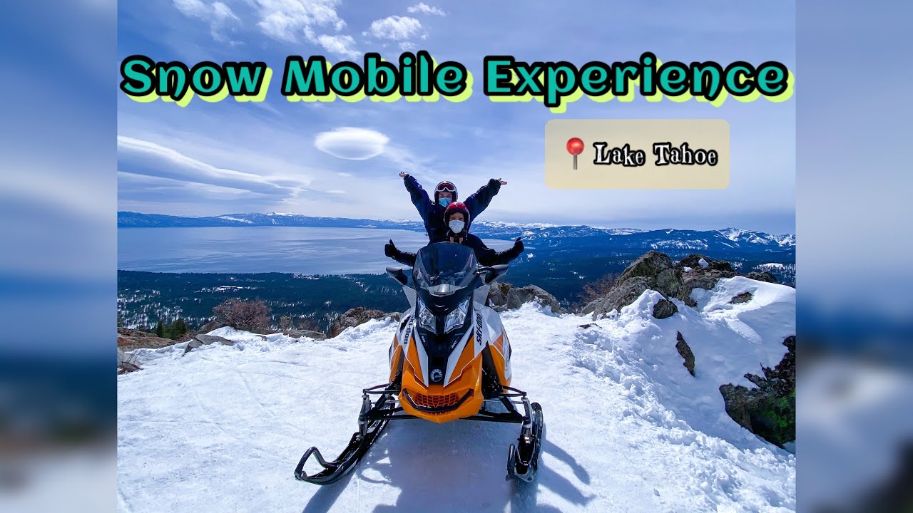 Snowmobile Tour in Lake Tahoe, CA YouTube