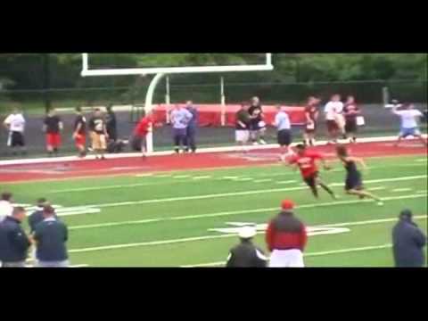 Carlton Byrd WR Southport Cardinals 1 on 1 Highlights