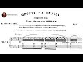 Carl maria von weber  grande polonaise op 21 1808